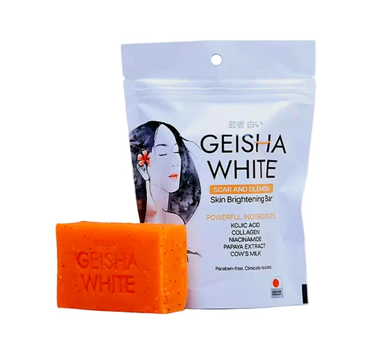GEISHA WHITE INTENSE APRICOT BAR 65G