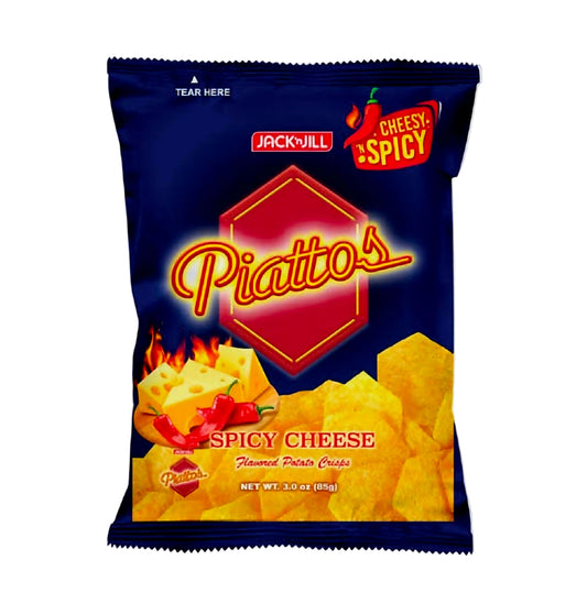 JACK&JILL PIATTOS SPICY CHEESE CHIPS 85g (16/04/27)