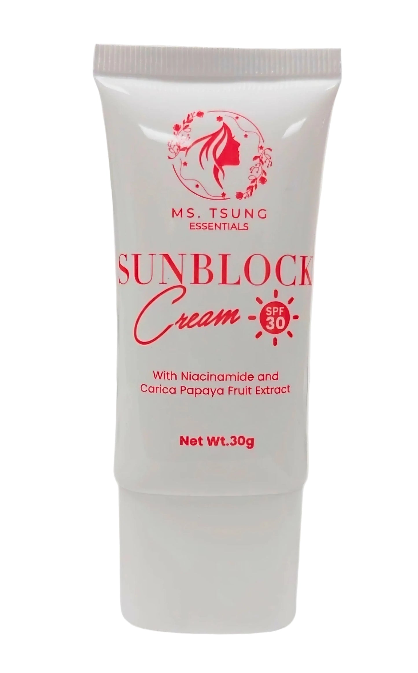Ms.Tsung Essentials LUMINOUS SUNBLOCK CREAM SPF30 30g