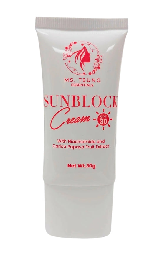 Ms.Tsung Essentials LUMINOUS SUNBLOCK CREAM SPF30 30g