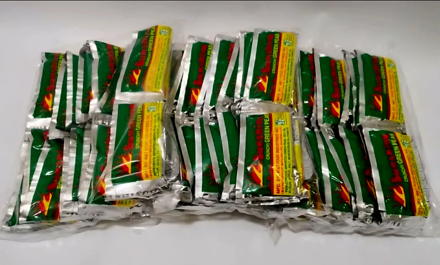 Sunshine Crunchy GREEN PEAS 10g×20pcs PACK