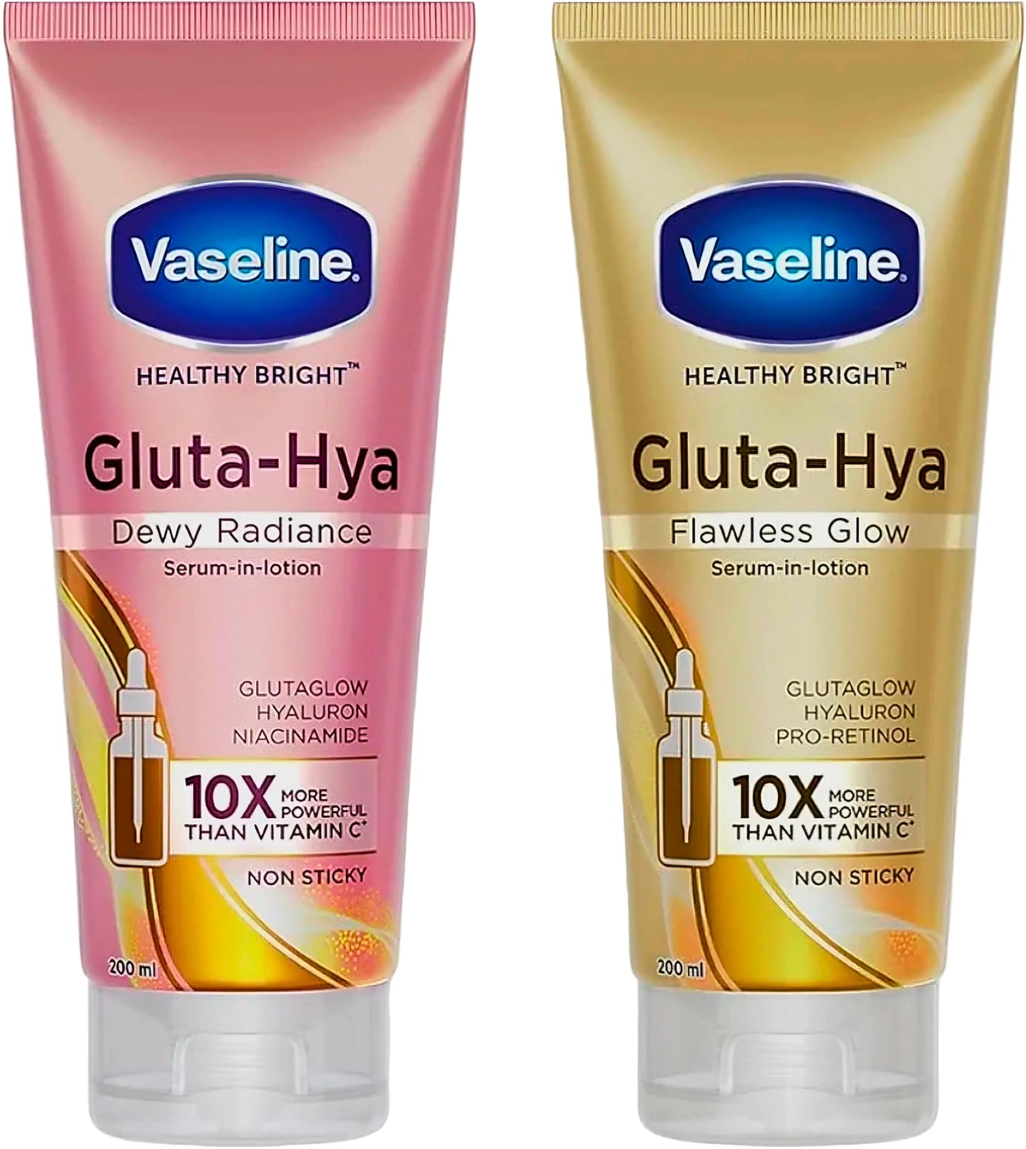Vaseline Healthy Bright GLUTA-HYA Serum-in-Lotion FLAWLESS GLOW  200ml