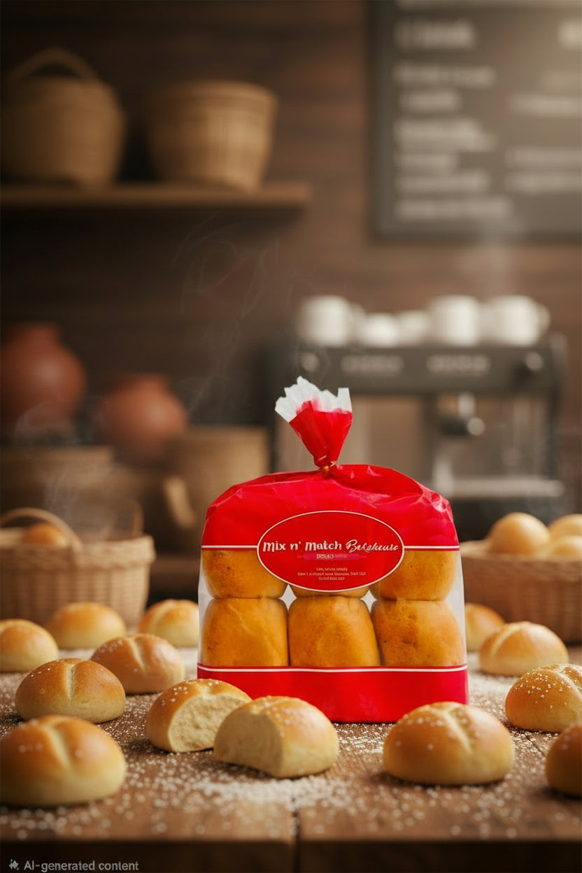 MIX & MATCH BAKEHOUSE PANDESAL 12-PCS FAMILY PACK