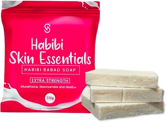 HABIBI SKIN ESSENTIALS EXTRA STRENGTH BABAD SOAP 210G (70G×3)