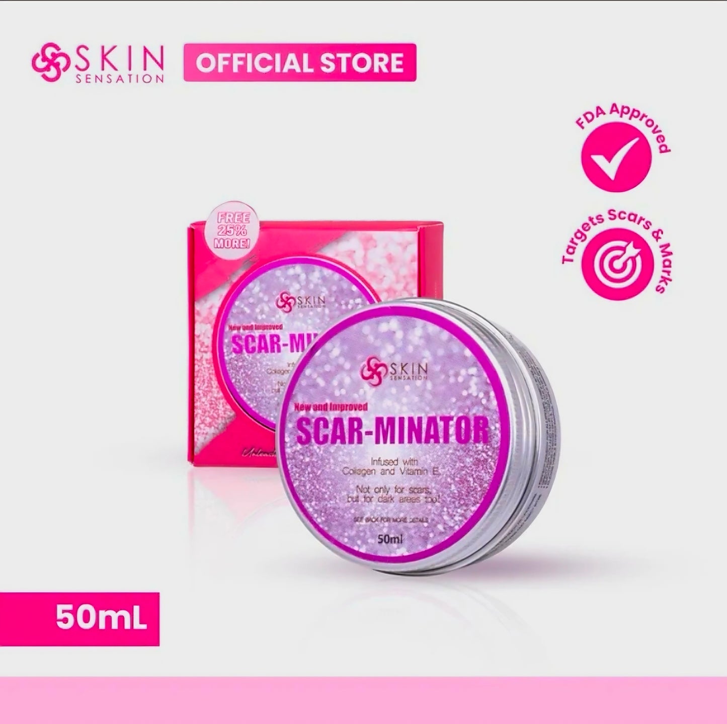 Skin Sensations SCAR-MINATOR Cream 50ml