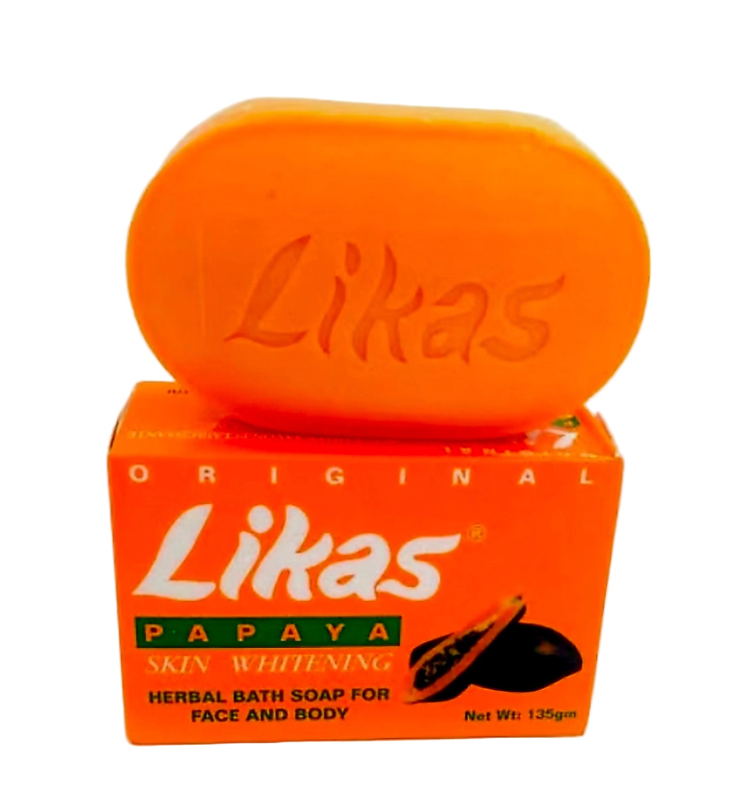 LIKAS PAPAYA WHITENING HERBAL SOAP 135G