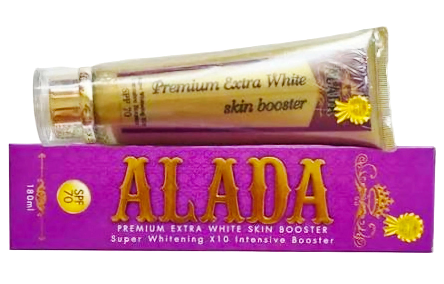 Alada PREMIUM EXTRA WHITE SKIN BOOSTER Super Whitening 10x Intensive Booster SPF70  200ml