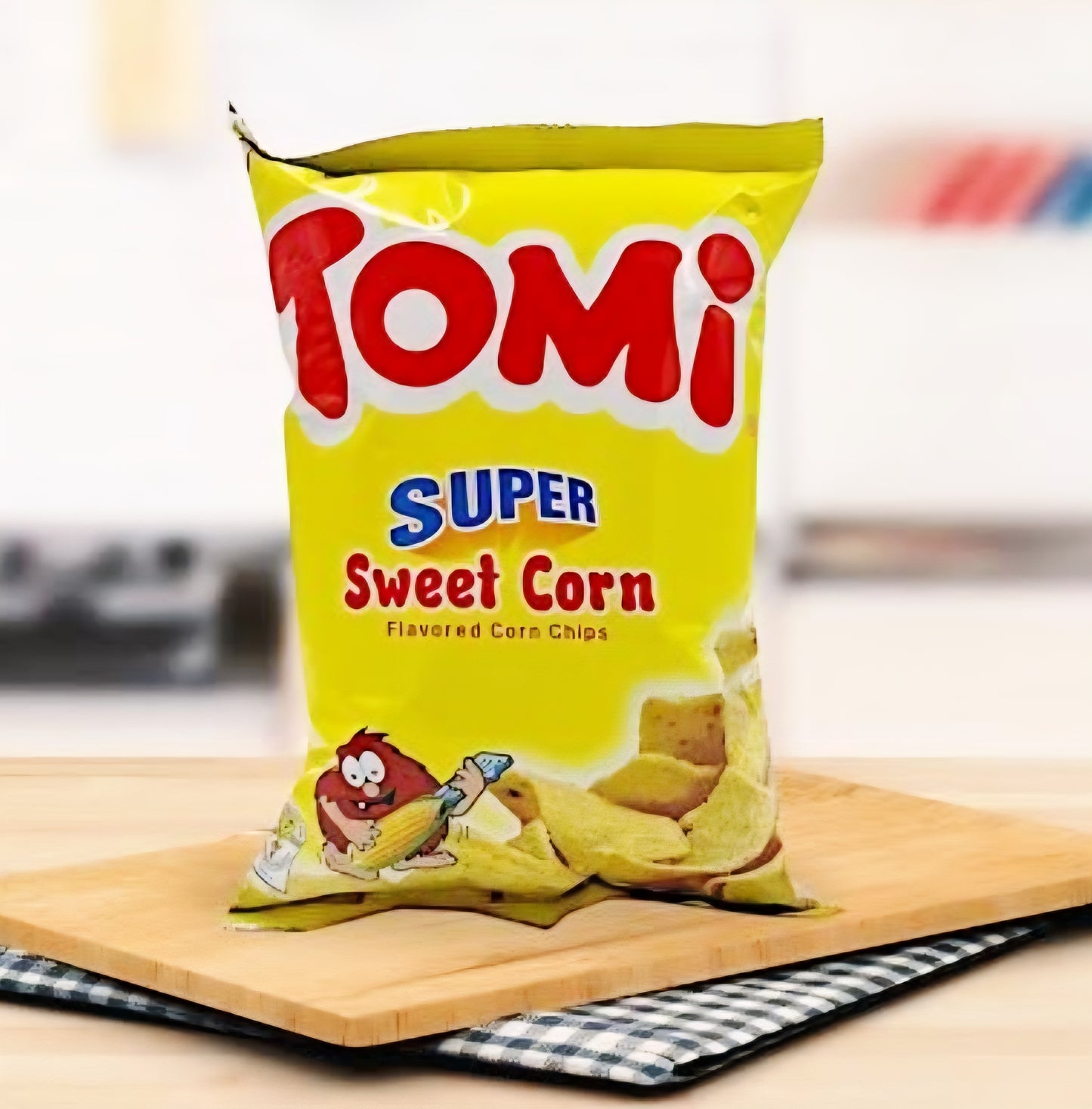 TOMI Super Sweet Corn Flavored Corn Chips 110g