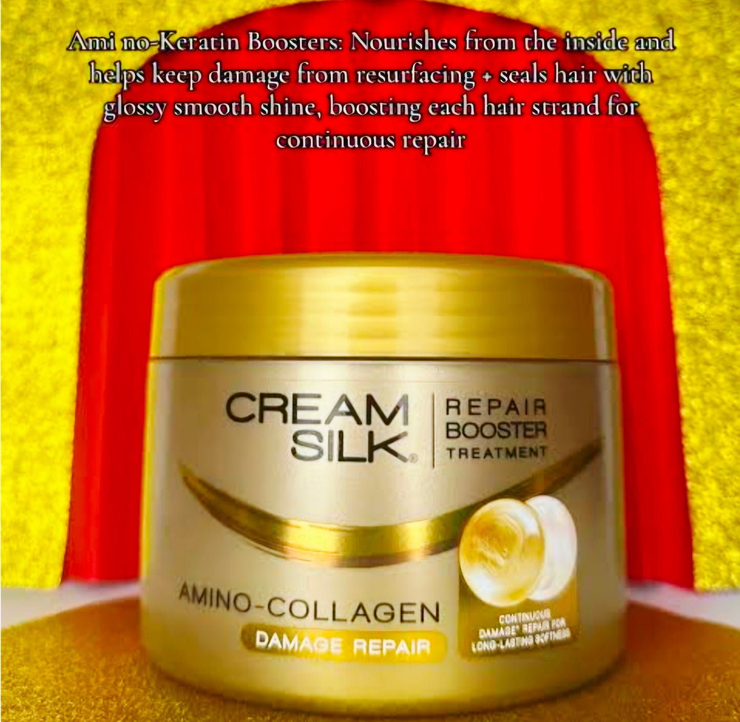 CREAM SILK AMINO-COLLAGEN DAMAGE REPAIR 500ML
