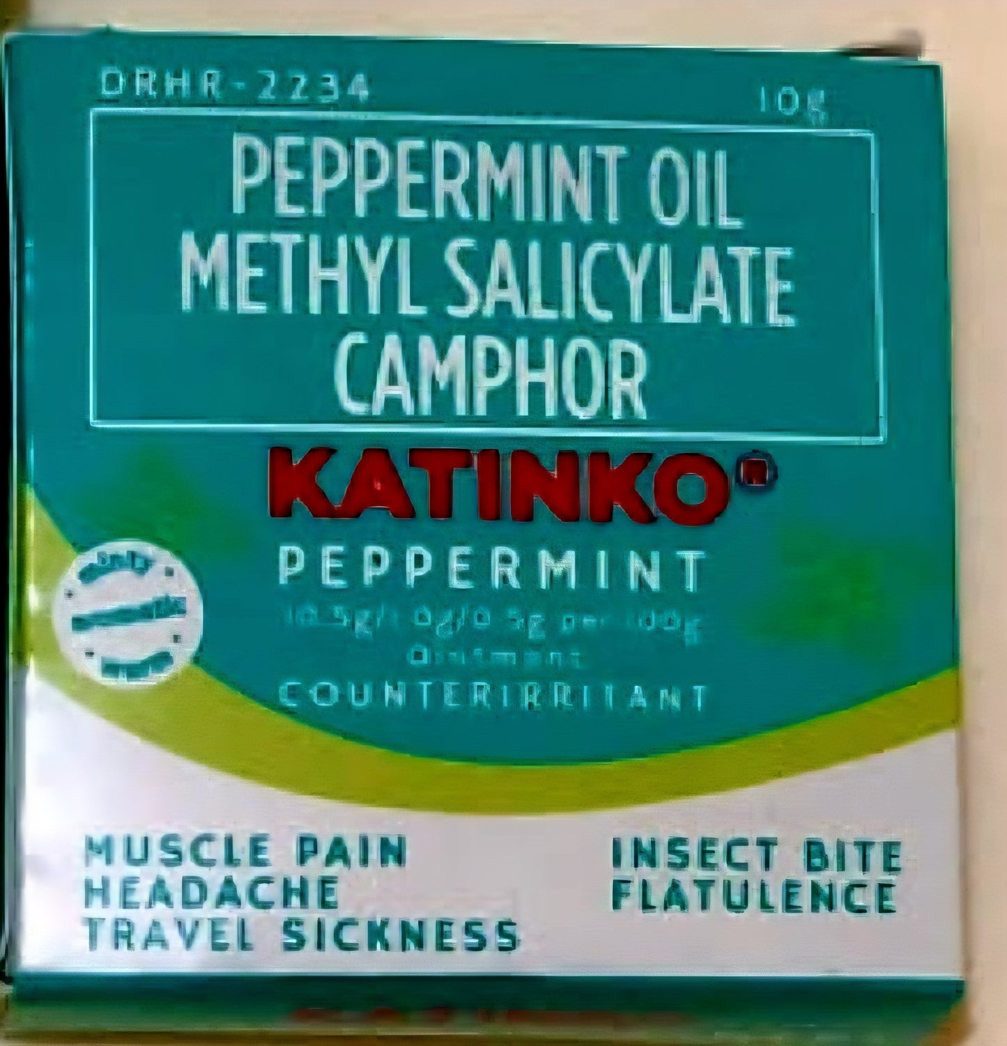 Katinko Ointment PEPPERMINT 10g (Mini Travel Pack)