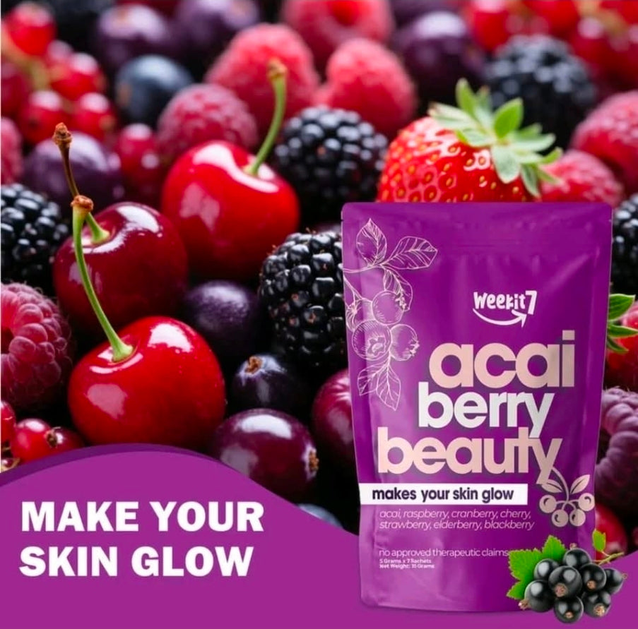 Weekit7 ACAI BERRY BEAUTY Juice 5g x 7-sachets