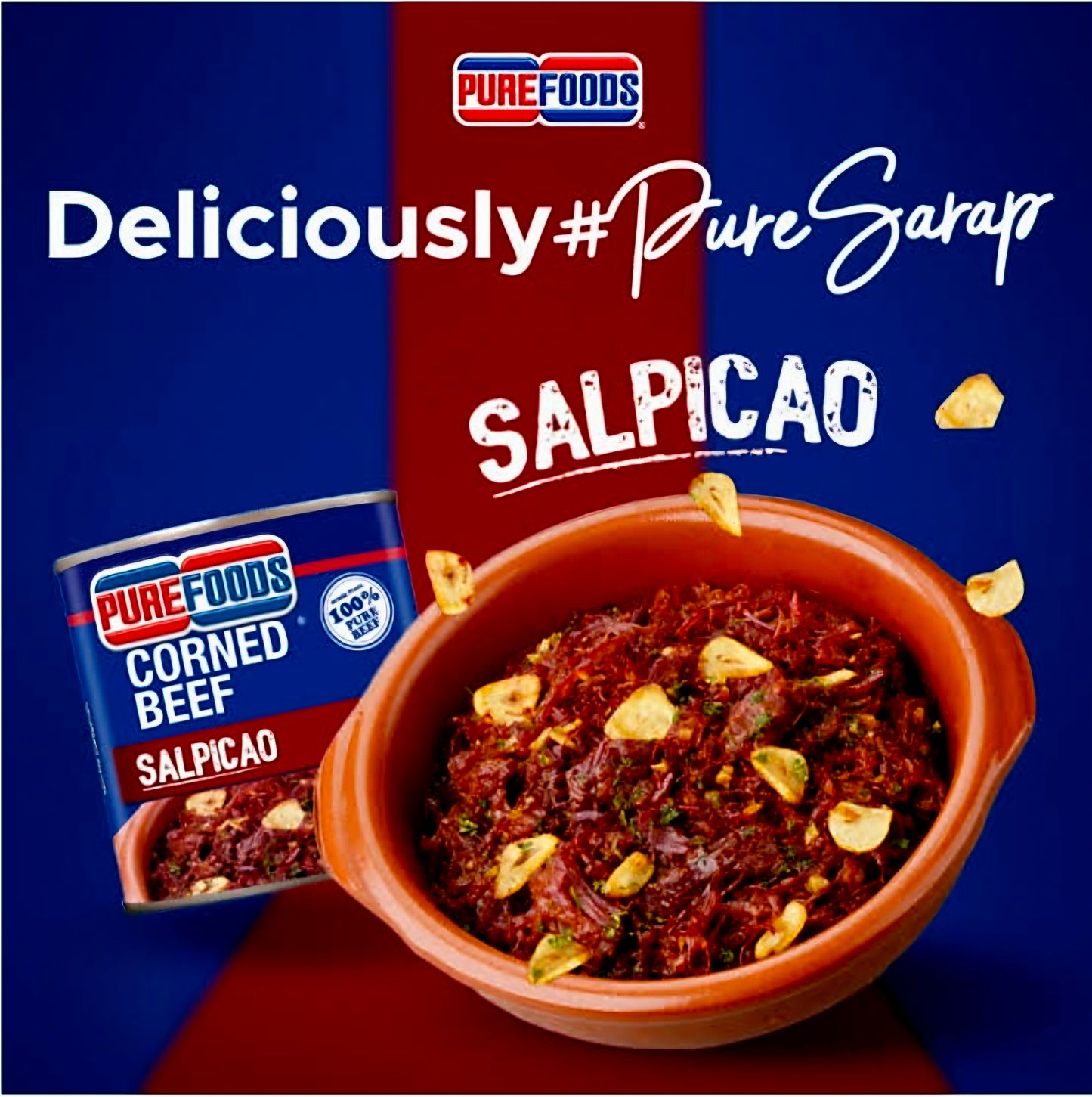 PUREFOODS CORNED BEEF SALPICAO 210G (31/04/27)