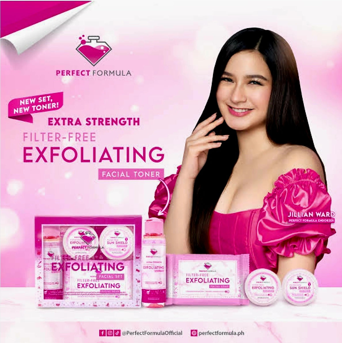 Brilliant Skin PERFECT FORMULA Filter-Free EXTRA STRENGTH Exfoliating Set (NEW PACKAGING)