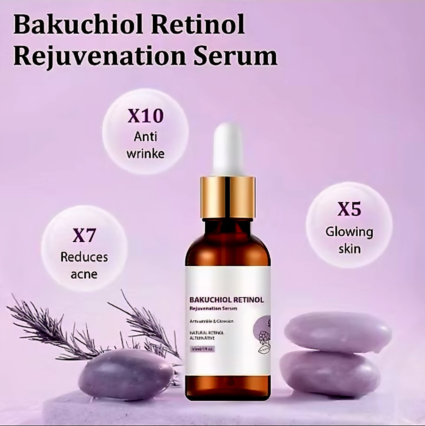 Venature BAKUCHIOL RETINOL Rejuvenation Serum 30ml