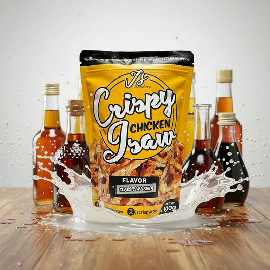J'S CRISPY CHICKEN ISAW CLASSIC PLAIN WITH SUKA FLAVOR 100G
